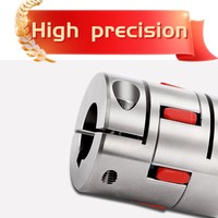 Accouplement flexible Dingjian OEM en polyuréthane/PU à mâchoires/œil, couple élevé, pour moteur pas à pas, encodeur, vis de serrage, usage domestique, garantie 1 an