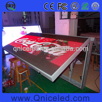 Écran d'affichage vidéo LED imperméable pour l'extérieur, couleur pleine, publicité, écran d'affichage numérique programmable à double face, panneau d'affichage numérique