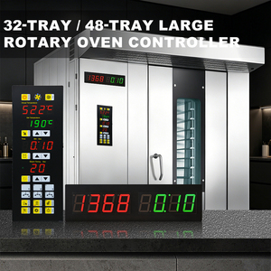 Contrôleur de température pour four rotatif commercial 32/48 plateaux MK6771 avec protection frontale IP65 et précision ±1 ° Précision de la température C - Product Image 1