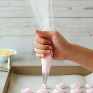 ถุงบีบเค้กแบบใช้แล้วทิ้ง 100 ชิ้น แบบหนาพิเศษ อุปกรณ์ทำขนม ถุงบีบเค้กสำหรับตกแต่งเค้กและขนมอบ - Product Image 4