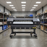 Imprimante grand format éco-solvant certifiée Allprint de 6 pieds pour l'impression de vinyle, d'autocollants, de bannières et de panneaux publicitaires