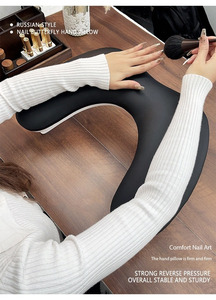 Detachable U Shape PU Leather Nail Arm Rest <b>Pillow</b> with Built in UV LED Dryer Hand Cushion Manicure Tool Salon Supplies - Product Image 3