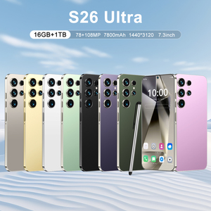 S26 siêu 5g điện thoại thông minh với 7.3 inch màn hình 108mp máy ảnh 7800mAh Pin Kép <span class=keywords><strong>Sim</strong></span> 1TB Rom điều kiện ban đầu - Product Image 4