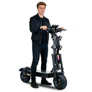 Trottinette Électrique Tout-Terrain HCBK Super Factory, Pliable, Double Moteur 14 Pouces, 60V/72V, pour Adulte – <span class=keywords><strong>Stock</strong></span> UE/<span class=keywords><strong>US</strong></span>/UK Disponible, Livraison Rapide - Product Image 1
