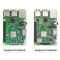 Raspberry PI 3 Modelo B 1.4GHz 32 bits Quad-Core 5V para Placa de Desarrollo con CPU Cortex-A53 WiFi Incluido en el Kit