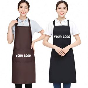 Tablier Imprimé Personnalisé avec Logo, Imperméable, Motif Robe, Tablier de Chef Professionnel - Product Image 2