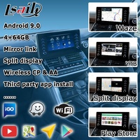 Caja Inalámbrica Android Auto y CarPlay para Toyota Land Cruiser LC300 VX GX GR de 9 Pulgadas 2022, Interfaz de Video por Lsailt