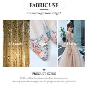 NUEVO OEM precio al por mayor encaje marrón tela transparente bordado lentejuelas para sombrero - Product Image 6