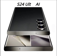 Meilleures ventes S24 Ultra 16GB+1TB 72MP+108 120Hz OLED 7999mAh 5G Double SIM en veille Débloqué Anglais Espagnol Charge rapide 120W Android 15