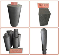 Blocs semi-graphités LKT, blocs de carbone et blocs d'isolation thermique/résistants au feu pour les grands fours de sidérurgie