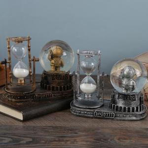 Cadeau de décoration artisanale de boule de cristal de résine de <span class=keywords><strong>sablier</strong></span> artistique rétro créatif pour la maison ou les vacances - Product Image 2