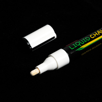Marqueur de fenêtre Mobee P-566C, durable, 12 couleurs, marqueur à la craie liquide, effaçable facilement avec un effaceur humide, marqueurs à la craie