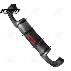 ICOOH Racing nuevo Kit de carrocería de fibra de carbono divisor de labios de parachoques trasero para <span class=keywords><strong>Audi</strong></span> <span class=keywords><strong>A3</strong></span> 2013-2016 - Product Image 3