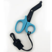 Ciseaux tactiques d'extérieur pour gaze et pansements, ciseaux de traumatologie, équipement d'urgence EDC, matériel de sauvetage tactique, premiers secours