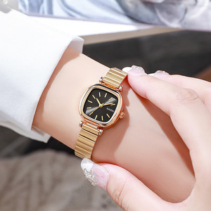 NAIDU 3089 Orologi Quadrati da Donna in Vendita, Orologio Semplice in Argento e Oro per Ragazze e Donne - Product Image 2