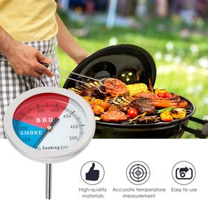 <span class=keywords><strong>Thermomètre</strong></span> pour <span class=keywords><strong>four</strong></span> <span class=keywords><strong>à</strong></span> <span class=keywords><strong>pizza</strong></span> en acier inoxydable 2 "Charcoal Pit Wood Smoker Temp Gauge - Product Image 5