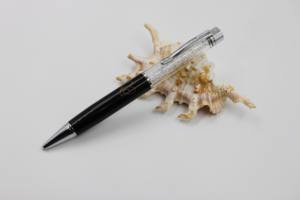 Precio de venta directa de fábrica, bolígrafo de Metal de cristal de 1,0mm de ancho de escritura con impresión de LOGOTIPO para regalo de promoción - Product Image 2