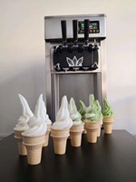 Commerciële Mini Mcdonalds Sundae Ijs Machine Zachte Dienen Met Ce