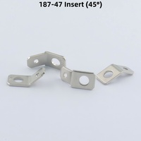 187-47 Plaque de connexion pour insert de soudage, bornier à fils de cuivre et câbles, connecteur de bornier commun 4.8
