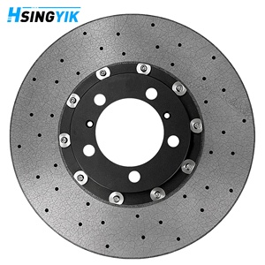 Front Racing Carbon Ceramic Brake <strong>Rotor</strong> 380x34mm CCB Brake Disc 9P1615301B 9P1615302B Fit for Porsche 911 Turbo S GT2 RS - Product Image 1