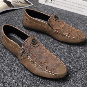 Chaussures décontractées en cuir pour hommes, style mocassins, fournisseurs chinois - Product Image 3