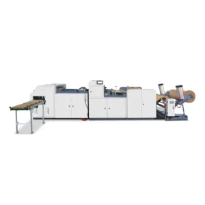Máquina de corte de folhas lisas totalmente automática HJ-1100 A3 A4 para impressão de cópias, 1 rolo, controle de tensão, cortador totalmente automático
