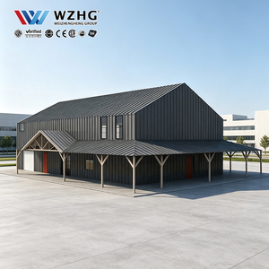 Estructura de Acero de Alta Resistencia Prediseñada para Talleres Comerciales, Fábrica con Estructura de Puerta Personalizada, Planta de Ensamblaje Automatizada - Product Image 1
