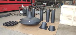 ที่แขวนแบบอิสระที่สวยงามของตกแต่งวิลล่าที่ทันสมัยมีเตาผิงเผาไหม้ที่ทำจากไม้/<span class=keywords><strong>แอลกอฮอล์</strong></span>/ก๊าซ - Product Image 6