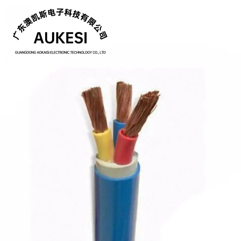 6mm 3 phase copper core cable pvc wire and cable super flexible wire submersible pump cables