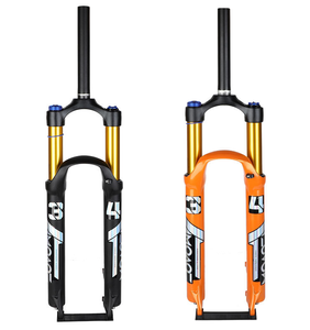 Suspensión WAKE de 26/27 pulgadas, horquilla delantera de <span class=keywords><strong>bicicleta</strong></span> MTB de aleación de magnesio de 5/29 pulgadas, horquilla de resorte amortiguadora neumática <span class=keywords><strong>para</strong></span> bicicletas de carretera - Product Image 4