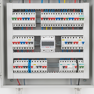 Compteur d'énergie monophasé multi-tarifs, installation sur rail DIN, petite taille, installation facile, compteur d'énergie sur rail DIN RS485 MODBUS - Product Image 3