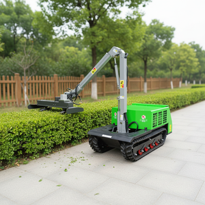 Podadora Eléctrica de Brazo Cantilever Tipo Oruga DC72V 3000RPM con Cortasetos de Altura Ajustable para Mantenimiento de Jardines CE - Product Image 3