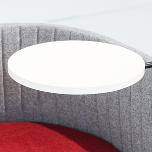 Chaise et table d'entraînement ergonomiques modernes de haute qualité à dossier bas et haute densité pour la maison, chaises d'école ergonomiques avec tablette d'écriture - Product Image 5