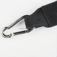 Sangles abdominales suspendues pour l'entraînement des muscles abdominaux, Sangle de bras rembourrée épaisse avec crochets métalliques, Exercice de fitness à domicile pour le renforcement du tronc