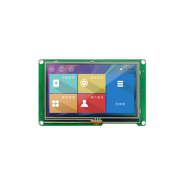 Weintek TK8071iP TK Series 7 Inch Industrial Control TFT HMI Touch Screen Panel with I/O 16 USB Communication 240V Metal Housing