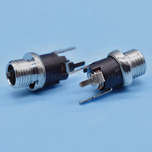 Đầu Nối Bảng Mạch PCB 1A ~ 5A Đầu Cái DC Cho Thiết Bị Điện Ổ Cắm Tròn Kim Loại Sạc 3 Chân Phích Cắm Chuyển Đổi - Product Image 5