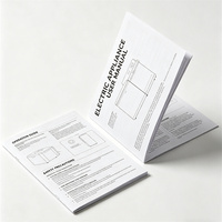 Catalogue d'instructions produit, manuel d'utilisation, brochure de spécifications, imprimé en couleur sur mesure, vente en gros