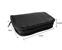 Lecteur de glycémie de voyage personnalisé sac de rangement pour glucomètre trousse de test du diabète trousse de glucomètre organisateur diabétique