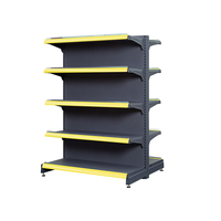 Étagère Guichang double face, bon prix, présentoir de magasin d'alimentation, rayonnages de gondole, rayonnages de supermarché, acier laminé à froid