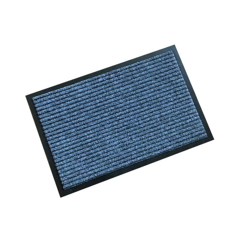 Dust Removal anti slip ribs design floor mat outdoor front entrance door mat