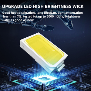 <span class=keywords><strong>Tube</strong></span> de lampe à <span class=keywords><strong>LED</strong></span> Blanc lumineux Éclairage personnalisé Couleur Design Rechargeable <span class=keywords><strong>Tube</strong></span> de lampe à énergie solaire - Product Image 5