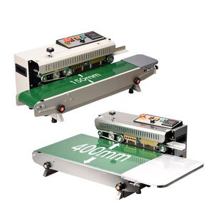 FR770 Paslanmaz Çelik Premium Otomatik Elektrikli Bantlı Kapatıcı 400mm Genişliğinde Konveyör Bantlı İçecek Kağıdı Dayanıklı Güvenilir - Product Image 3