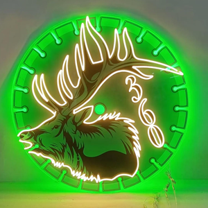 Chuỗi cửa hàng UV in Neon dấu hiệu cửa hàng kinh doanh Logo cửa hàng phù hợp chiếu sáng lên dấu hiệu cửa hàng treo tường trang trí cho quảng cáo - Product Image 4