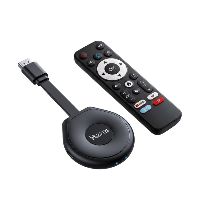 Ihomemix HS89 T19 RK3539 2GB RAM 16GB ROM Stick Tv 4k Android 14 Fire Tv Stick 4GB 32GB Dual Wifi6 BT Smart Tv Box Set-Top Box