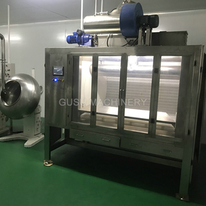 Máquina Automática de Recubrimiento GUSU, Máquina de Recubrimiento de Chocolate con Banda Transportadora - Product Image 4