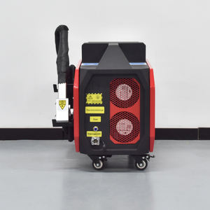 Nettoyeur laser à fibre continu de 1000 W certifié CE inégalé pour le nettoyage parfait des façades en pierre historiques - Product Image 4