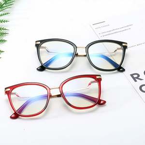 Gafas Ópticas de Moda Vintage 2021 para Mujer, Monturas de Gafas TR90 con Protección Contra la Luz Azul - Product Image 2