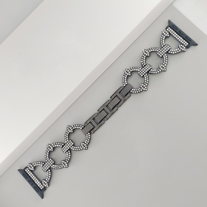 <span class=keywords><strong>O</strong></span>-Shape สายโลหะแวววาวสำหรับแอปเปิ้ลวอทช์45มม. 49มม. 41มม. 44มม. 42มม. - Product Image 3