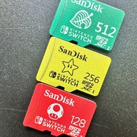 Carte mémoire SanDisk 256 Go pour Nintendo Switch, édition officielle Mario, 256 Go, haute vitesse, carte TF