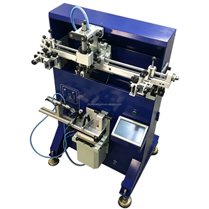 Automatic Glass Plastic Cup Cylinder Round Tube Bottle Screen <b>Printing</b> <b>Machine</b> - Product Image 2